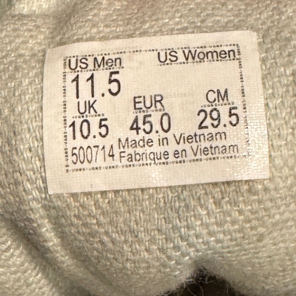 VANS OLD SKOOL FLAME Sneakers Flame size 11.5M - Picture 8 of 9